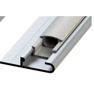 Befestigungsschiene aus Aluminiumfolie+Kunststoffeinsatzpaar