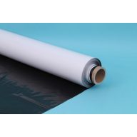 Folie TVK 8.5x50m 0,18 UV Schwarz-Weiß S1WF