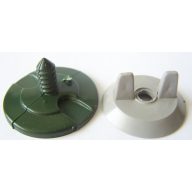 Befestigungsschraube für die Folie (Kunststoff)