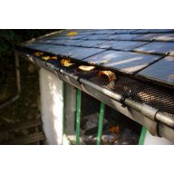 Schwarzes Leafprotec 6mx0,17m (5x5 mm)