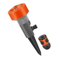 Klassischer 4-Flächen-Regner mit Twist-Schlauchelement