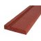 Gummiziegelleiste 1000x40x250 mm schlackenrot