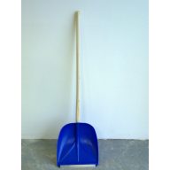 Kunststoff-Schneeschaufel mit Kantenschutz
