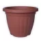 Kunststofftöpfe, gerippte Terrakotta 40 cm