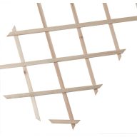 Holzlattenrost "Trelliwood" Kiefer 0,5x1,5 m