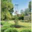 Säulenförmige Pflanzenstütze Obelisk 2m