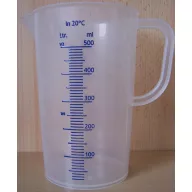 Messbecher PP (hitzebeständig) 500 ml