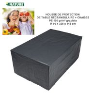 Gartenmöbel-Decke RIMINI 90x205x325 cm