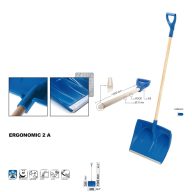 Schneeschaufel mit D-Griff Ergonomisch 2A