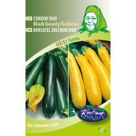 Zucchini-Paar (Schwarze Schönheit und Goldena) 2x3 g