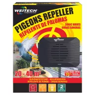   Ultraschall-Vogelabwehrgerät 50m2 / batteriebetrieben Weitech