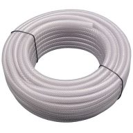 Schlauch, klar, mit Gewebeeinlage 12 mm 1/2" 25 m