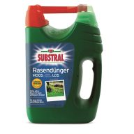   Substral Rasendünger Moosbekämpfungsmittel, blitzschnelle Begrünung 4 kg