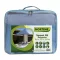 Sonnennetz-Kit Polyester blau 3,6x3,6x3,6 m