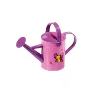 Kindergießkanne Metall rosa