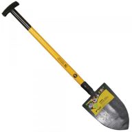 Geschmiedeter Spaten 1,3 kg mit gelbem T-Griff MUTA PROFI