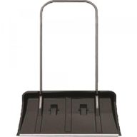   Schneepflug auf Rädern 78,5 cm mit Aluminium-Kantenschützern