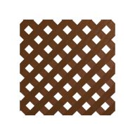 Dekorative Außenplatte Privat 1x2 m braun