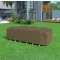 Gartenmöbel Abdeckung für rechteckigen Tisch + 8 Stühle Covertop 325x205x90 cm