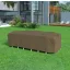 Gartenmöbel Abdeckung für rechteckigen Tisch + 8 Stühle Covertop 325x205x90 cm