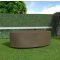 Gartenmöbelabdeckung für ovalen Tisch Covertop 230x130x70 cm