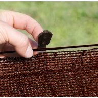 Netzverschluss FIXATEX braun 20Stk/Einheit