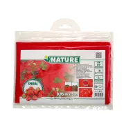   Abdeckfolie EPERHEZ rot 25 micron60x60mm Durchmesser mit Pflanzlöchern 0,95x5m