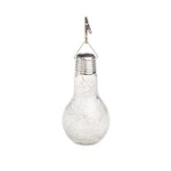   Gartenlampe, solarbetrieben, Hängelampe (kristallisiertes Glas) Gardman L23003