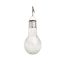 Gartenlampe, solarbetrieben, Hängelampe (kristallisiertes Glas) Gardman L23003