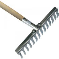 Rasenharke MUTA 14 Zinken, Stiel