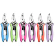 Gartenschere Leyat Diamond rot, im Geschenkkarton