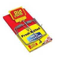 Rattenfalle aus Holz mit Köder The Big Cheese