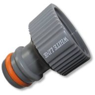   Gewindebohreranschluss 1/2" Innengewinde Weiße Leitung WL-2196