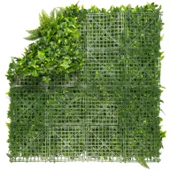 Grüne Wand mit tropischen Pflanzen Vertical Tropic 1x1 m