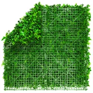 Grüne Wand mit Waldpflanzen Vertikaler Wald 1x1 m