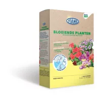   Viano Bio Happy wasserlösliches organisches Futter für blühende Zierpflanzen 4-3-10+MgO 50x5g