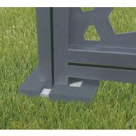 Abdeckelement für Mosaik/Privatplatte BASFIX 4 Stück weiß