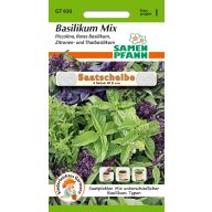 Saatgutscheibe Basilikum-Mischung 4 Samen Pfann