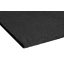 Gummiplatte für Sportplatzpflaster im Freien Schwarz 30x1000x1000mm