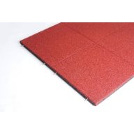 Gummiplatte geteilt Spielplatz Rot 60x1000x1000mm