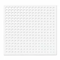   PP-Kunststoffplatte mit dekorativen Mustern Mondplatte weiß 1mx1m