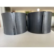 Recycelte Beeteinfassung Etik Bordura anthrazit 0,15x10m