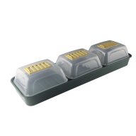   Mini-Gewächshaus für Fenster Rapid Grow Window 22x17,5x13 cm 3 Stück