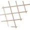 Holzlattenrost "Trelliwood" braun 1x3 m