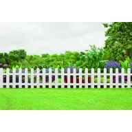 Bettgitter klassisch Kunststoff weiß Farm Border 0,4x0,79m