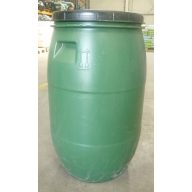 120 l Regenwassertank mit Deckel, mit Gewindedeckel