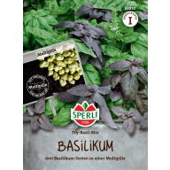  Basilikum-Trio abgetropfte Samen Try-Basil-Mix 20 Samen Sperli