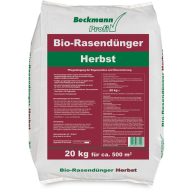   Beckmann Herbst-/Wintervorbereitung Bio-Biodünger 6+2+12 + 50 % organischer Anteil 20 kg