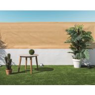 Zaungeflecht mit Knopflöchern Recynet Sand 1x10 m