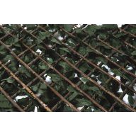   Einziehbarer Weidenbaum mit Kunststoffblättern TRELLIWILLOW HEDRA grün-braun 1 x 2 m